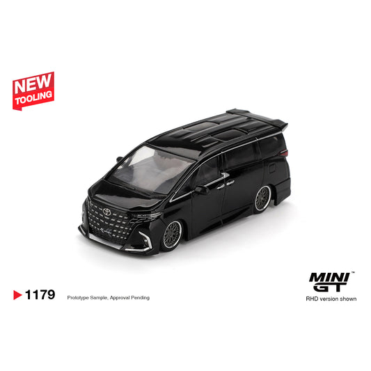 Mini GT 1:64 Toyota Alphard 40 KUHL Black MGT01179-BL
