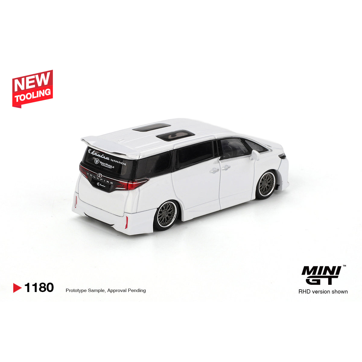 Mini GT 1:64 Toyota Alphard 40 KUHL White