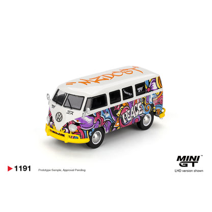 Mini GT 1:64 Volkswagen T1 Microbus Mizu Design
