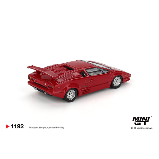 Mini GT 1:64 Lamborghini Countach 25th Anniversary Red