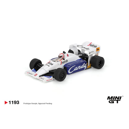 Mini GT 1:64 Toleman TG184 #20 Johnny Cecotto 1984 Monaco Grand Prix