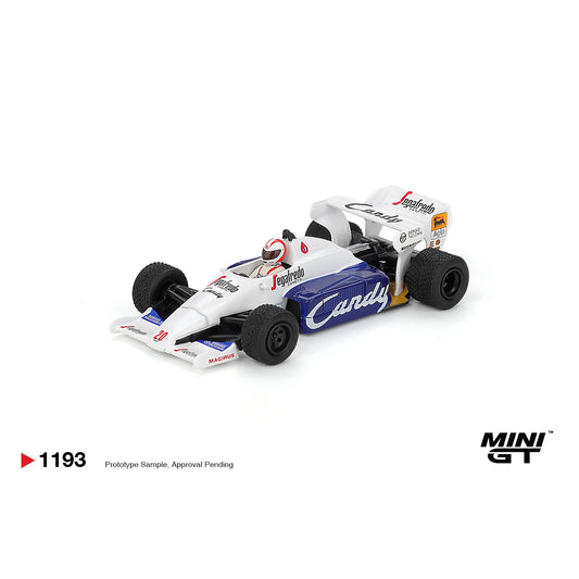 Mini GT 1:64 Toleman TG184 #20 Johnny Cecotto 1984 Monaco Grand Prix