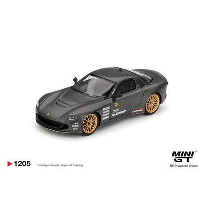 Mini GT 1:64 Mazda RX-7 RE-Amemiya Matsukiyo KOKU 3 Rotor NA-7 TAS 2025 Best Tuned Car Award Carbon