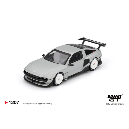 Mini GT 1:64 Hyundai Concept N Vision 74 (VP2) Silver Korea Exclusive MGT01207-L