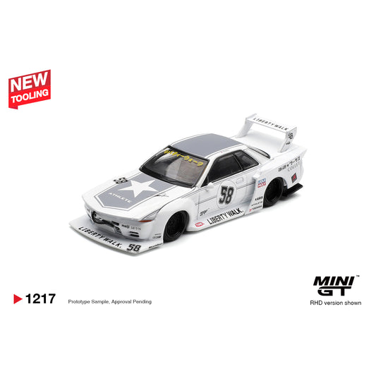 Mini GT 1:64 Nissan Skyline Kenmeri Liberty Walk Nissan Racing 75 concept