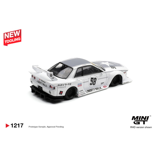 Mini GT 1:64 Nissan Skyline Kenmeri Liberty Walk Nissan Racing 75 concept