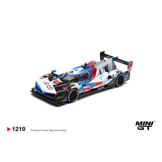 Mini GT 1:64 BMW M Hybrid V8 Hypercar #15 BMW M Team WRT 2024 Le Mans 24 Hrs MGT01219-BL