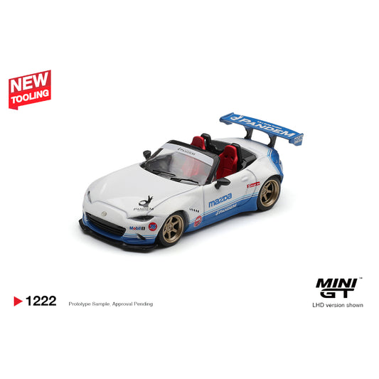 [PRE ORDER] Mini GT 1:64 Mazda Miata MX-5 ND Pandem IMSA MGT01222-BL