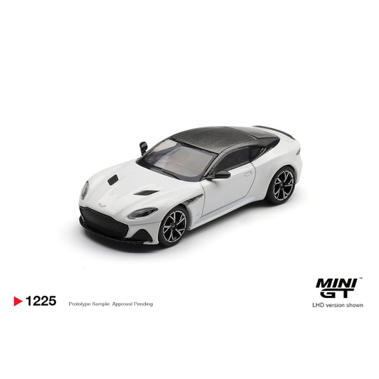 [PRE ORDER] Mini GT 1:64 Aston Martin DBS Stratus White MGT01225-BL