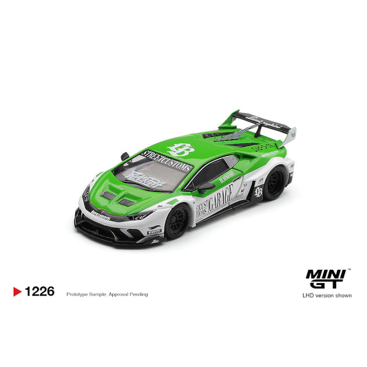 [PRE ORDER] Mini GT 1:64 LB★WORKS Lamborghini Huracán GT STREET CUSTOMS MGT01226-BL