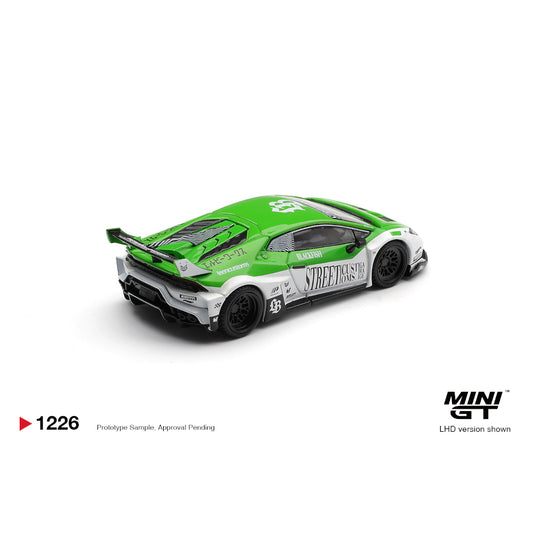 [PRE ORDER] Mini GT 1:64 LB★WORKS Lamborghini Huracán GT STREET CUSTOMS MGT01226-BL