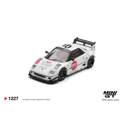 Mini GT 1:64 Mazda AZ-1 Liberty Walk LB40 LB-Hinomaru White