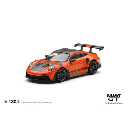[PRE ORDER] Mini GT 1:64 Porsche 911 GT3 RS Weissach Package Gulf Orange