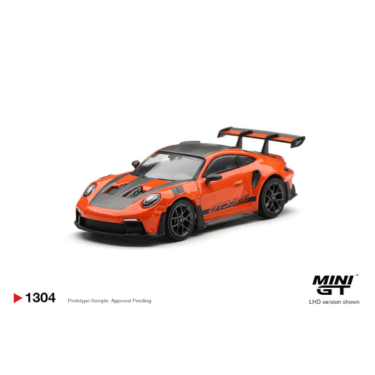 [PRE ORDER] Mini GT 1:64 Porsche 911 GT3 RS Weissach Package Gulf Orange