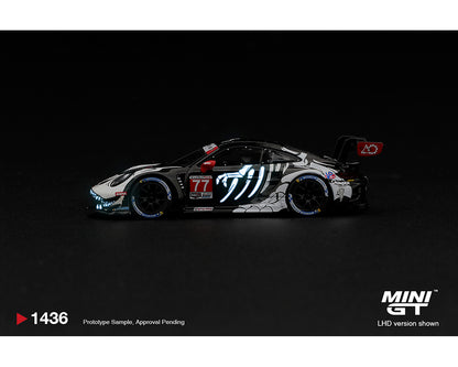 Mini GT Porsche 911 GT3 R #77 AO Racing Skeleton Rexy