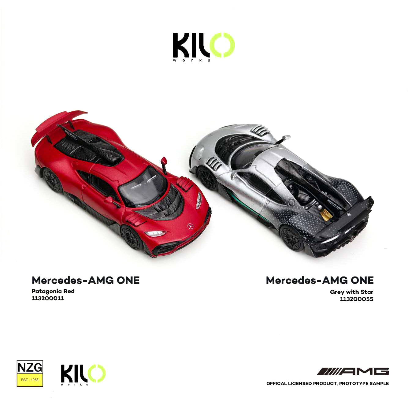 [PRE ORDER] Kilo Works 1:64 Mercedes-AMG ONE