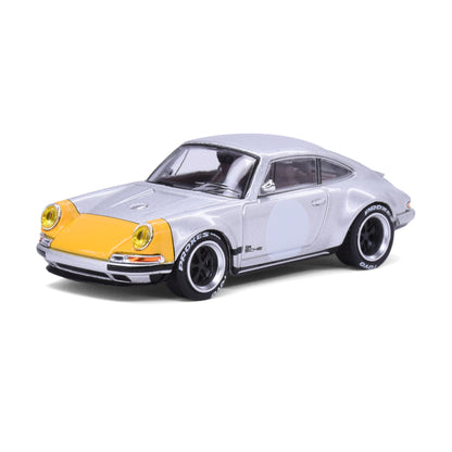 Pop Race 1:64 Singer 911 SCCS Homage Yellow/Silver