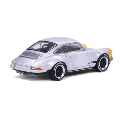 Pop Race 1:64 Singer 911 SCCS Homage Yellow/Silver