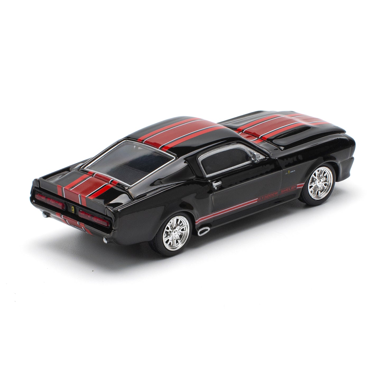 Pop Race 1:64 Shelby Mustang GT500 Dark Chrome PR640218