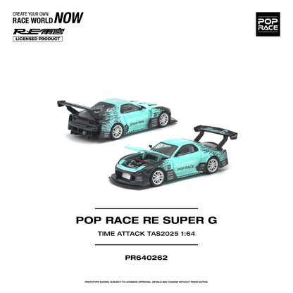 [PRE ORDER] Pop Race 1:64 Re Super G Time Attack TAS 2025