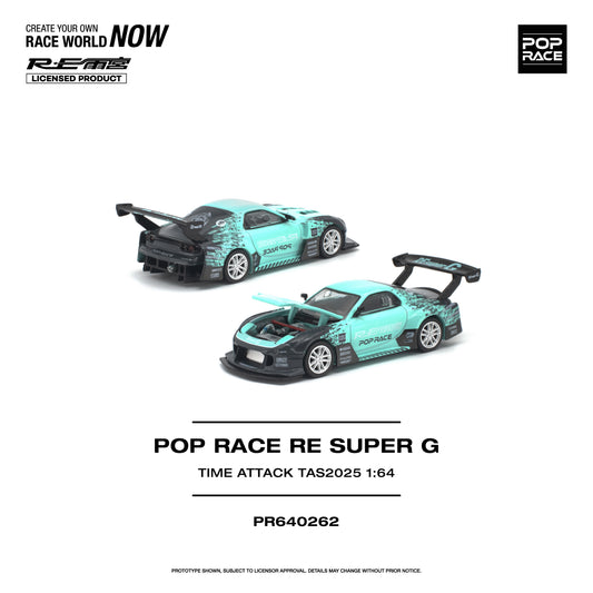 [PRE ORDER] Pop Race 1:64 Re Super G Time Attack TAS 2025