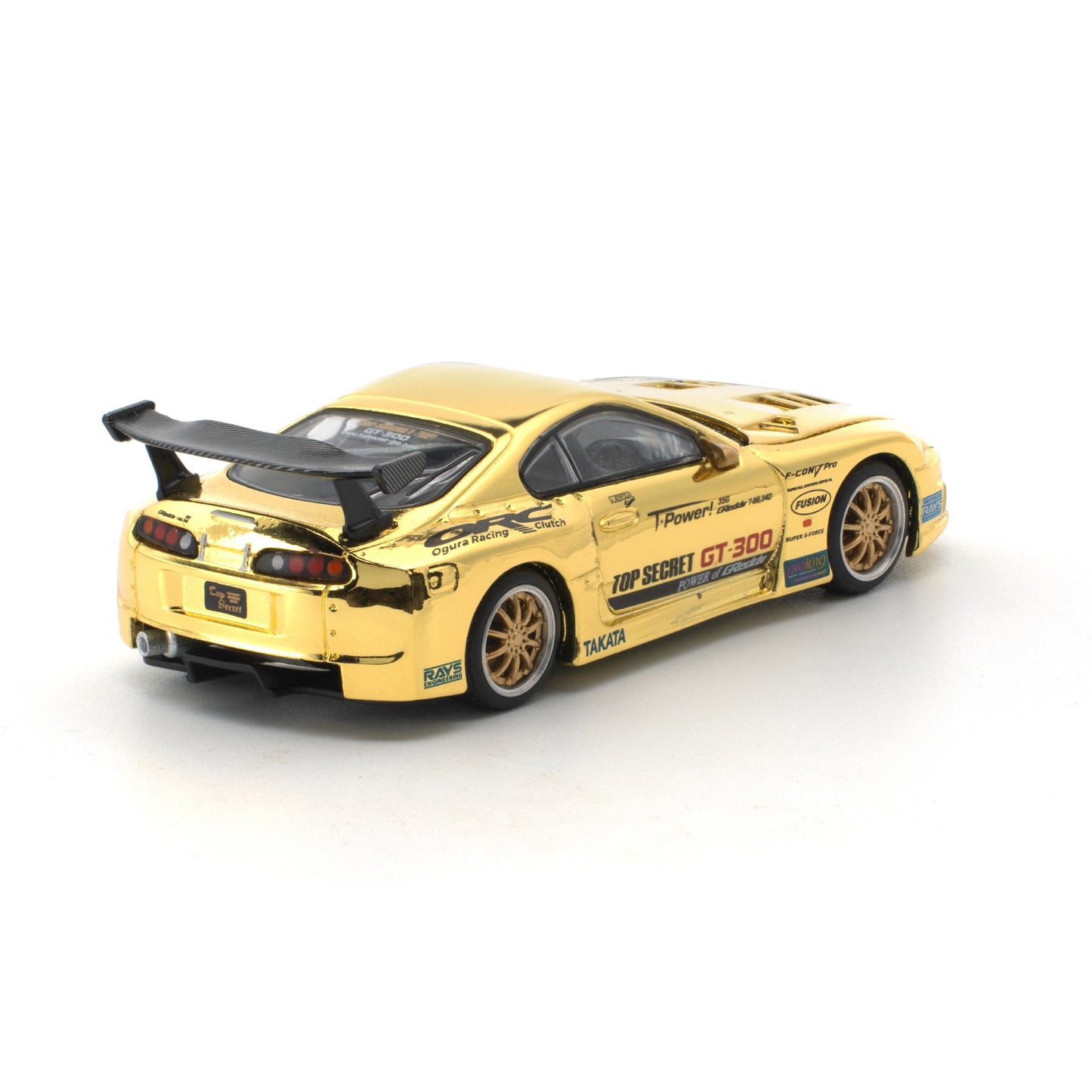 [PRE ORDER] Pop Race 1:64 Top Secret GT300 Supra Gold Chrome
