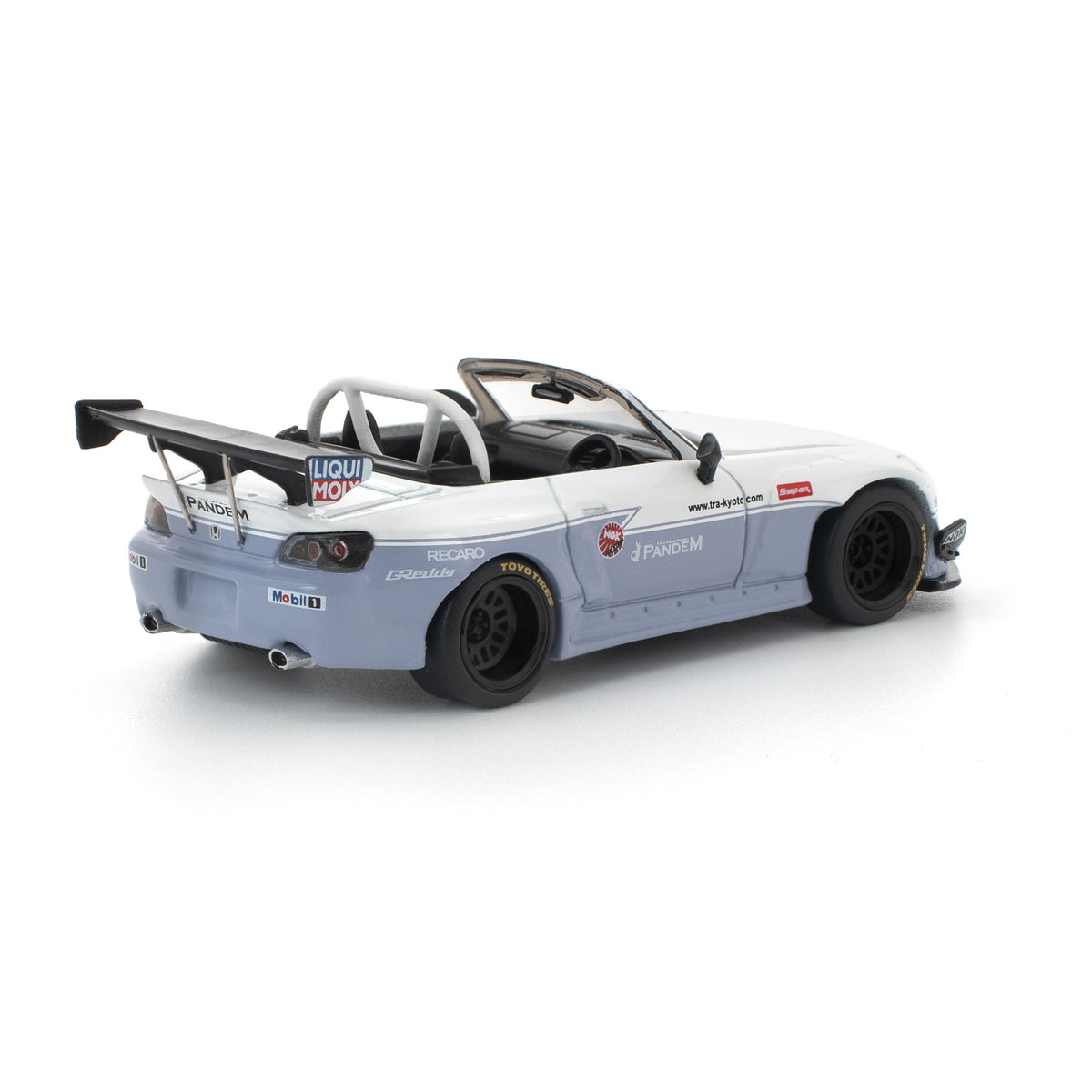 Pop Race 1:64 Pandem S2000 White