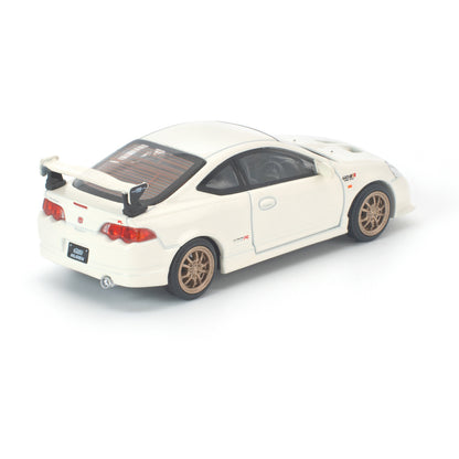 [PRE ORDER] Pop Race 1:64 Honda DC5 Mugen White PR640306