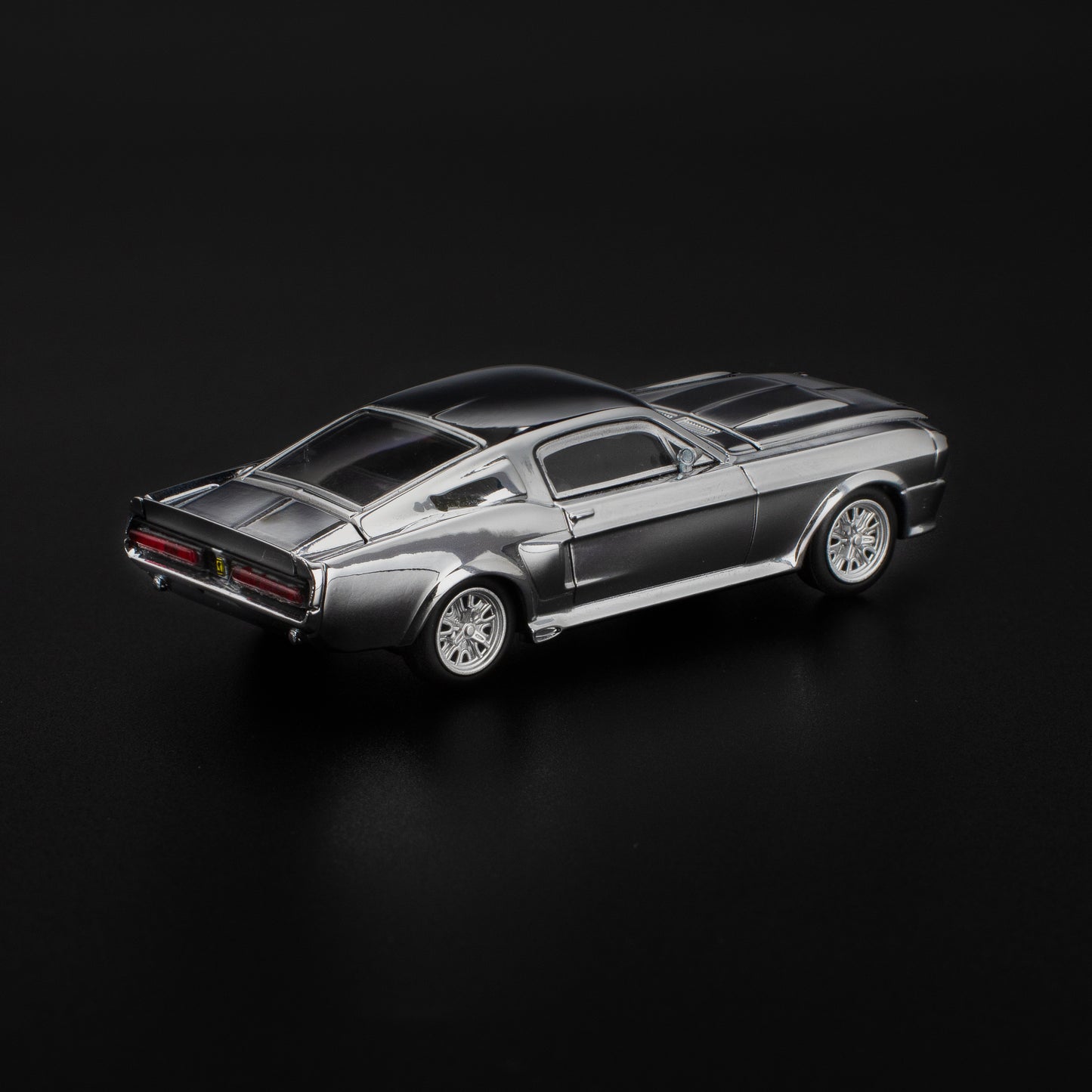 Pop Race 1:64 Shelby Mustang GT500 Silver Chrome