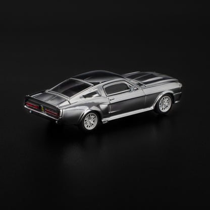 Pop Race 1:64 Shelby Mustang GT500 Silver Chrome