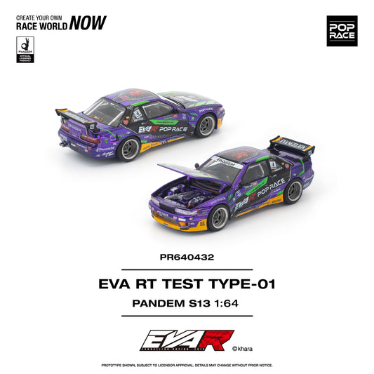 Pop Race 1:64 Pandem S13 Eva RT Test Type-01