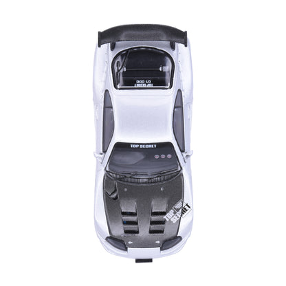 Pop Race 1:64 Top Secret GT300 Toyota Supra Silver