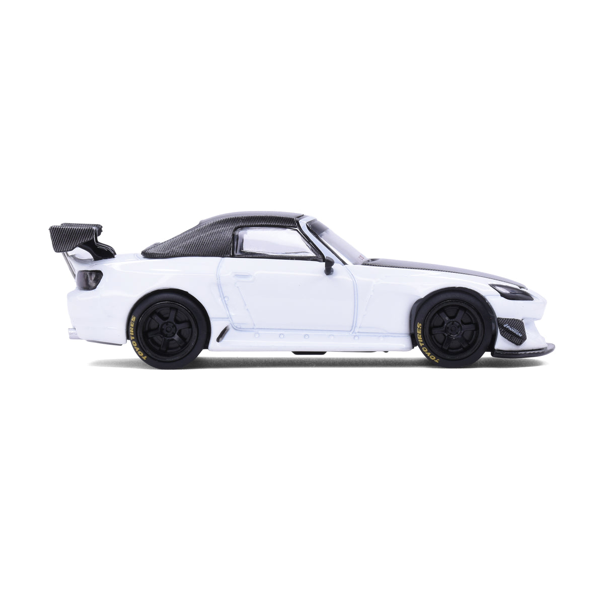 Pop Race 1:64 Pandem Honda S2000 Softtop White Tooling Variant