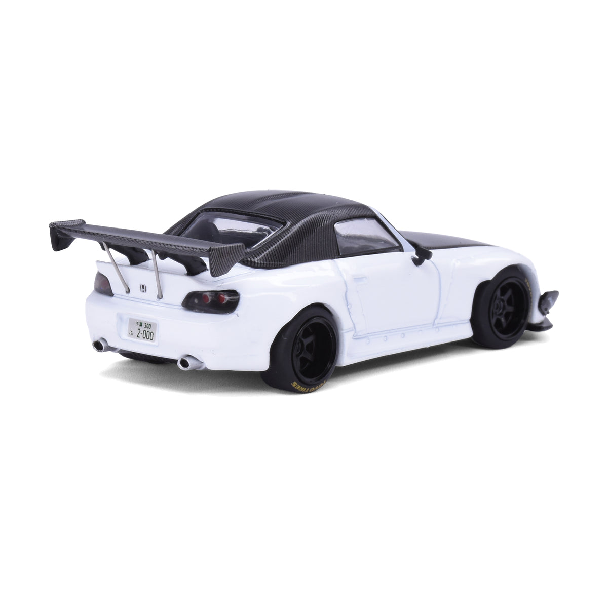 Pop Race 1:64 Pandem Honda S2000 Softtop White Tooling Variant
