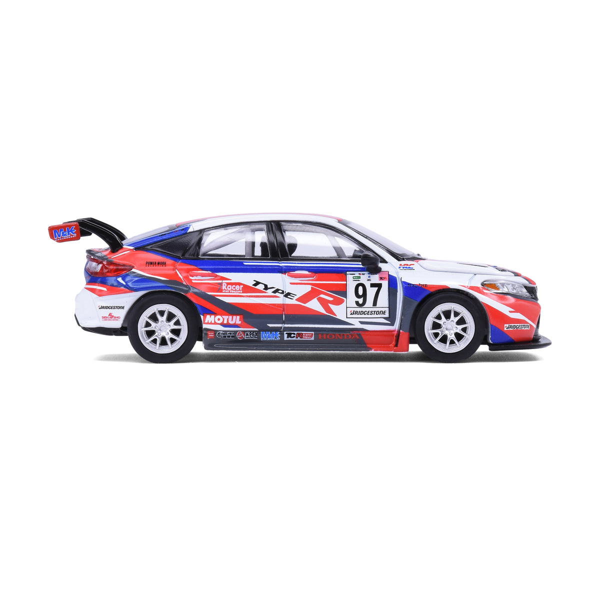 Pop Race 1:64 Honda Civic Type-R (FL5) TCR M&K Racing