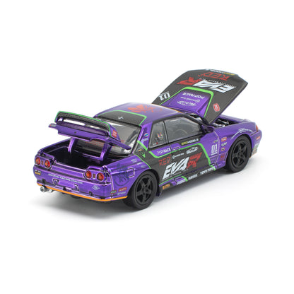 [PRE ORDER] Pop Race 1:64 Eva RT Test Type-01 Skyline R32