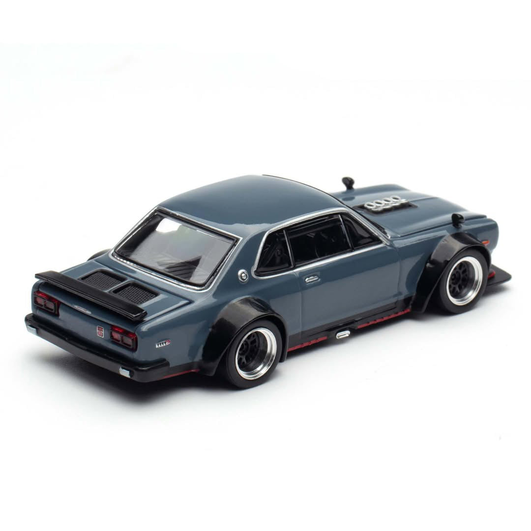 Pop Race 1:64 Skyline GT-R V8 Drift Hakosuka Blue TASHK 2025 PR640467
