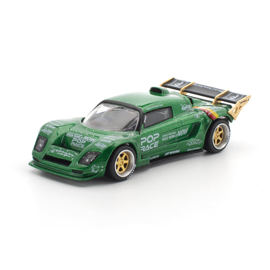 [PRE ORDER] Pop Race 1:64 Pandem Lotus Elise Green