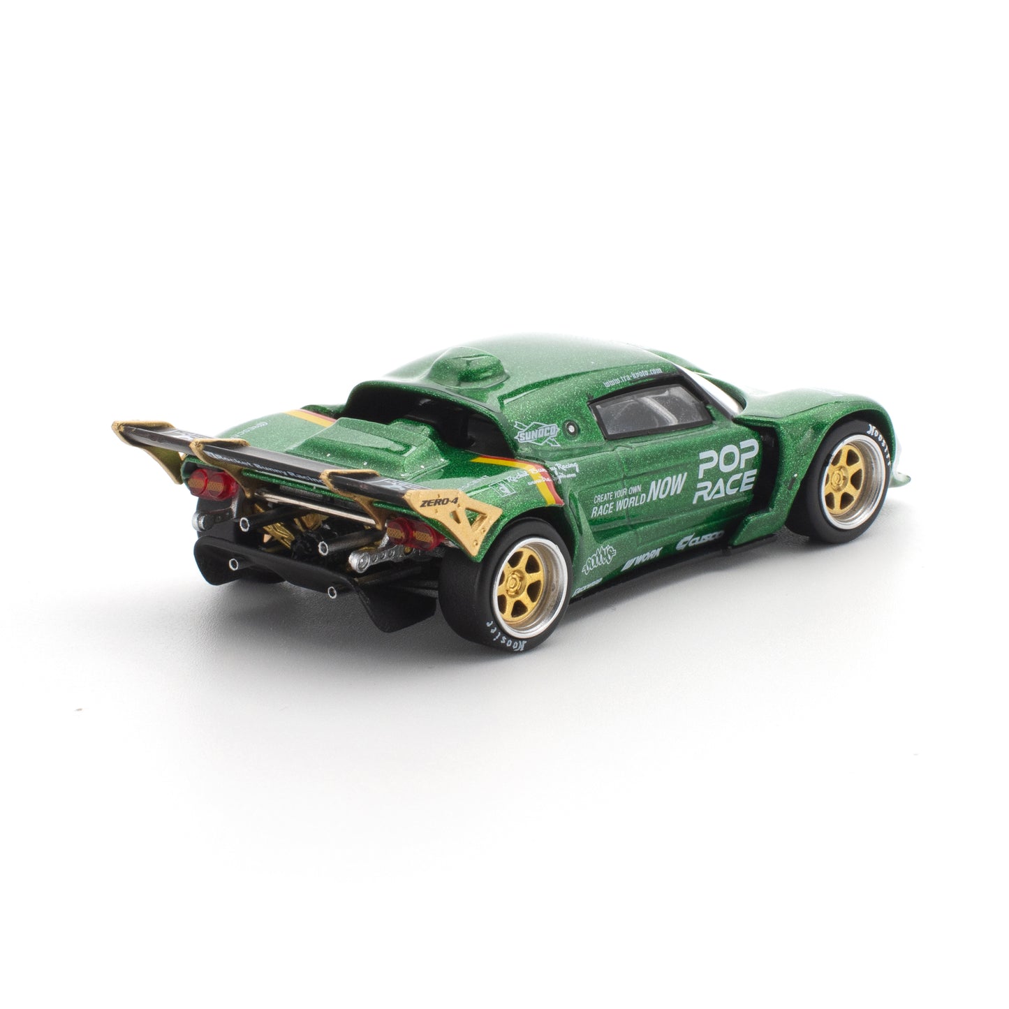 [PRE ORDER] Pop Race 1:64 Pandem Lotus Elise Green