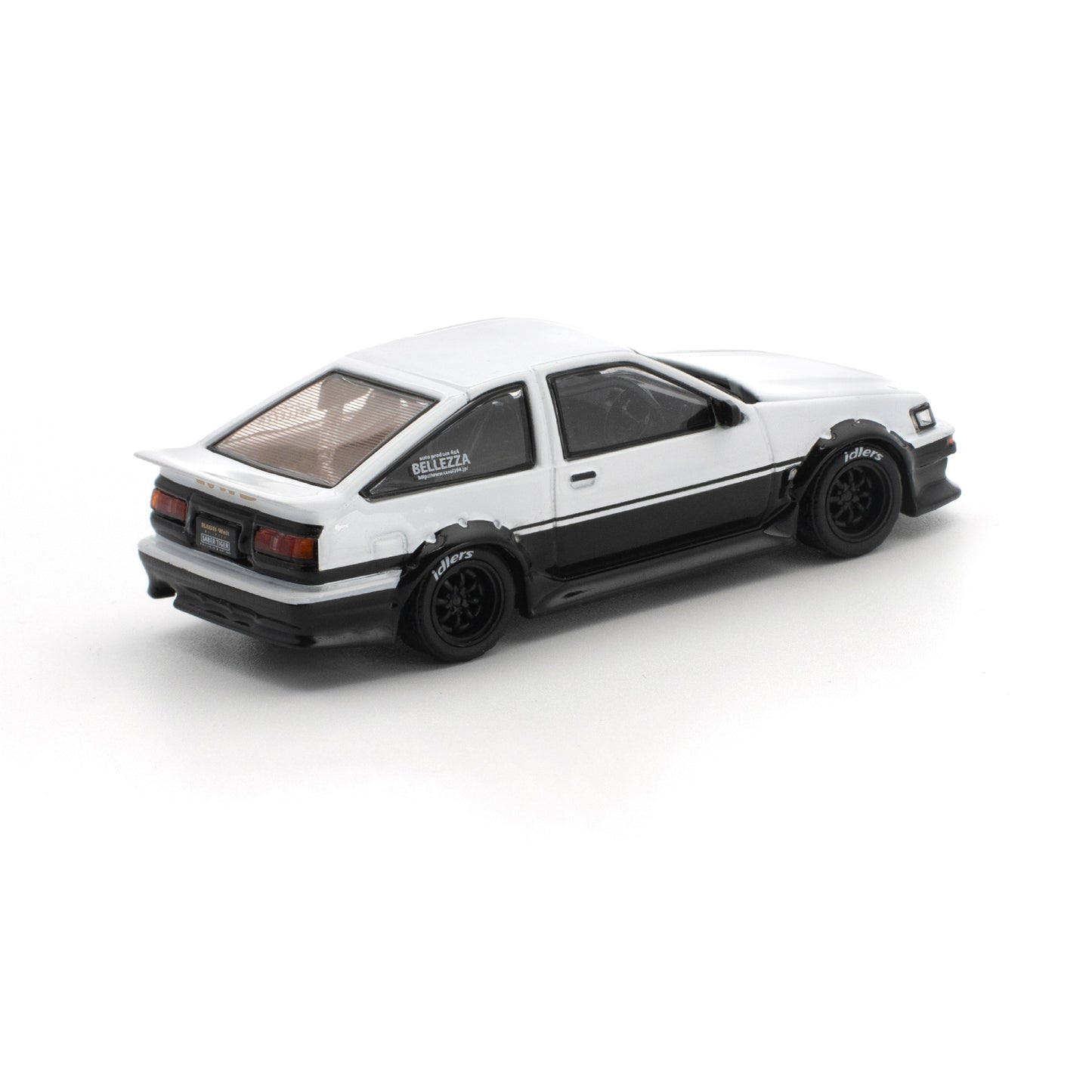 [PRE ORDER] Pop Race 1:64 RWB AE86 White Black PR640496
