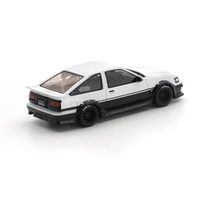 [PRE ORDER] Pop Race 1:64 RWB AE86 White Black PR640496