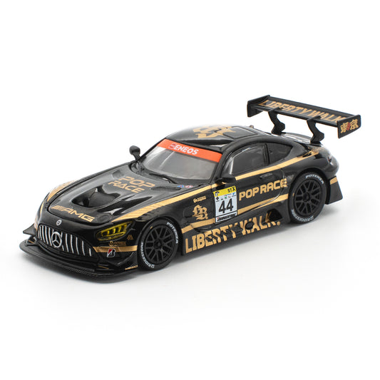 [PRE ORDER] Pop Race 1:64 LBWK AMG GT3 Evo Black