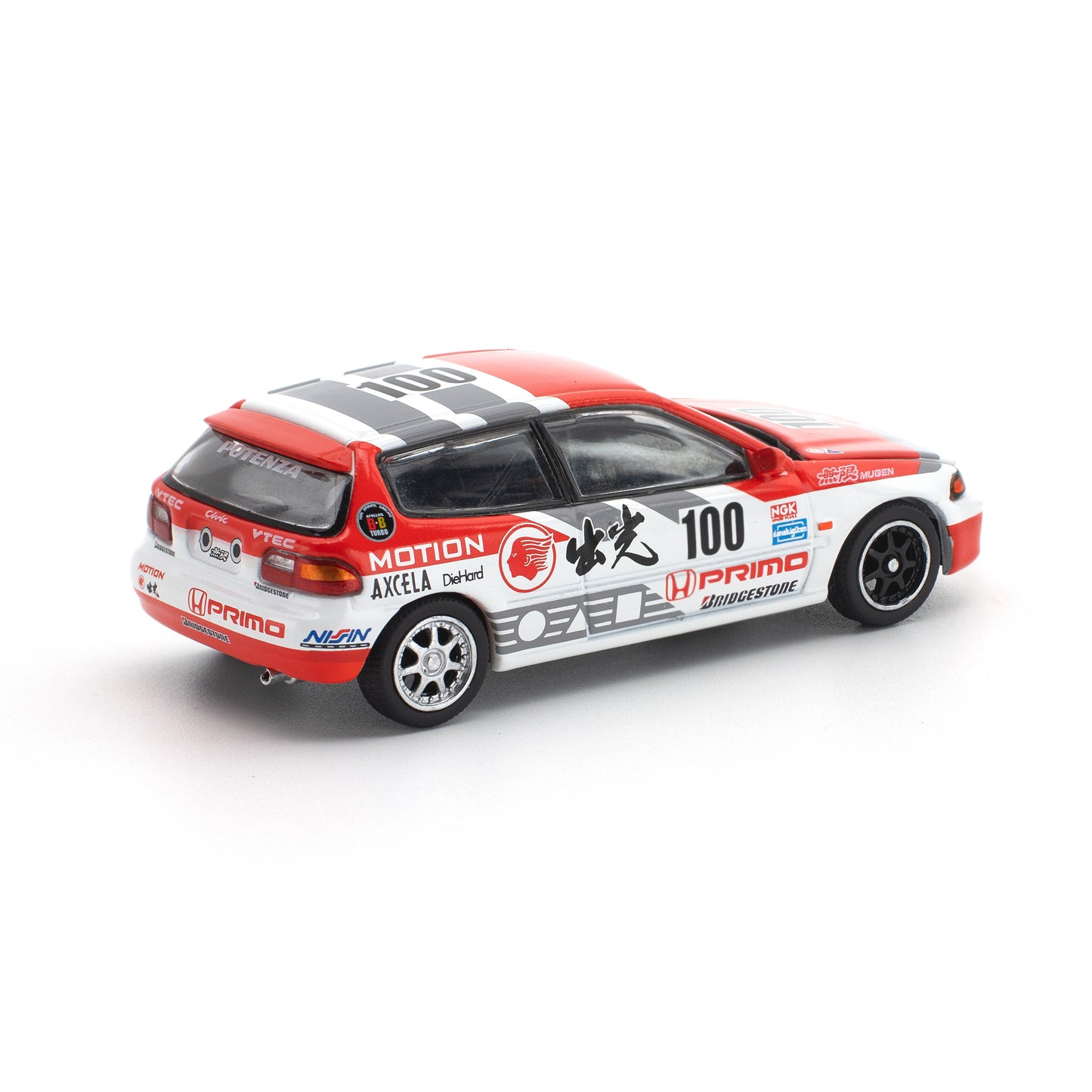[PRE ORDER] Pop Race 1:64 Honda Civic EG6 Idemitsu Motion Infinite