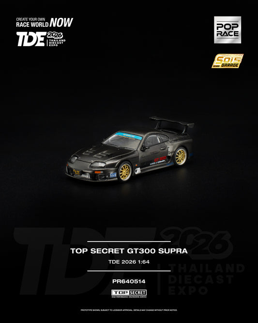 Pop Race 1:64 Top Secret GT300 Supra TDE 2026