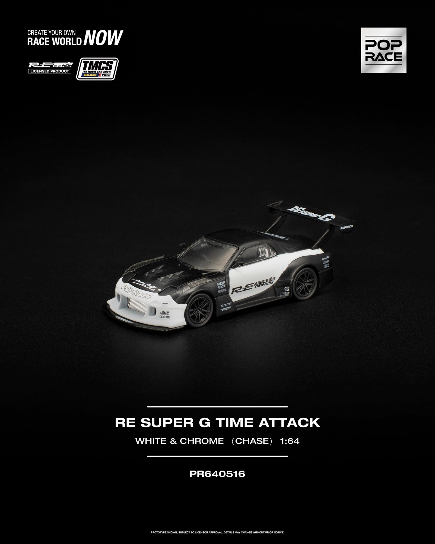Pop Race 1:64 Re Super G Time Attack TMCS Malaysia 2026 Special Edition