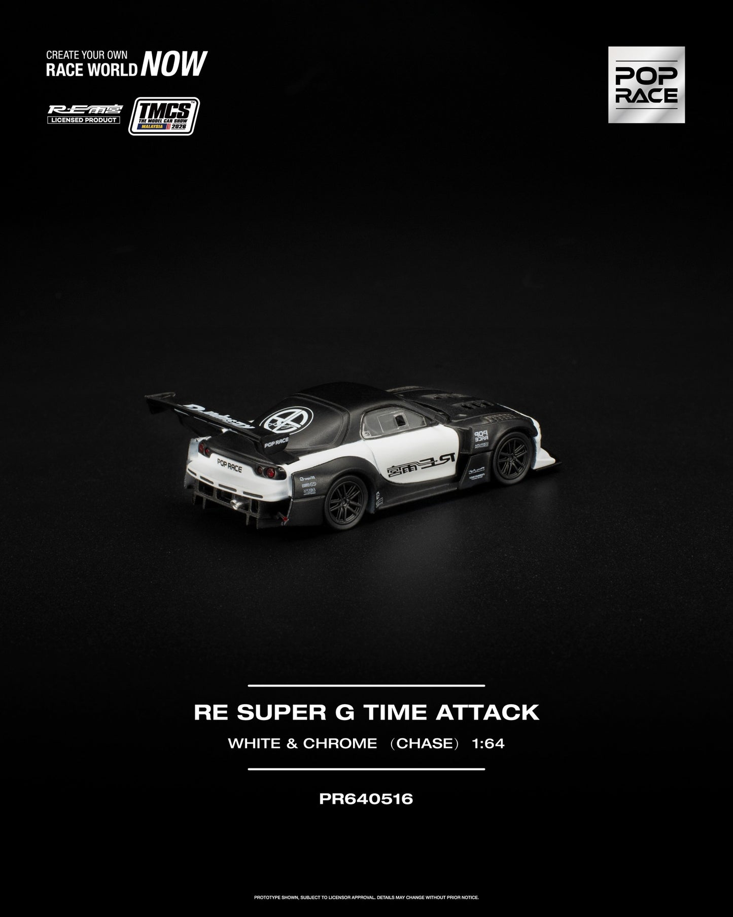 Pop Race 1:64 Re Super G Time Attack TMCS Malaysia 2026 Special Edition