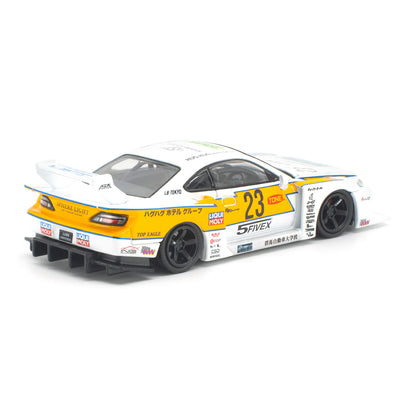[PRE ORDER] Pop Race 1:64 LB Super Silhouette S15 Silvia White