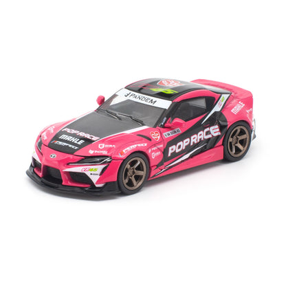 [PRE ORDER] Pop Race 1:64 Pandem GR Supra FDJ2 Valentina Piaz