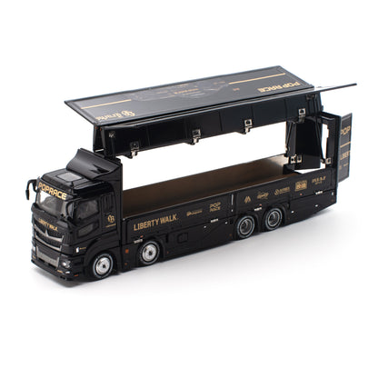 [PRE ORDER] Pop Race 1:64 LBWK Truck Black