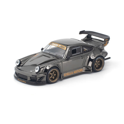 [PRE ORDER] Pop Race 1:64 Pandem RWB 930 Gun Metal